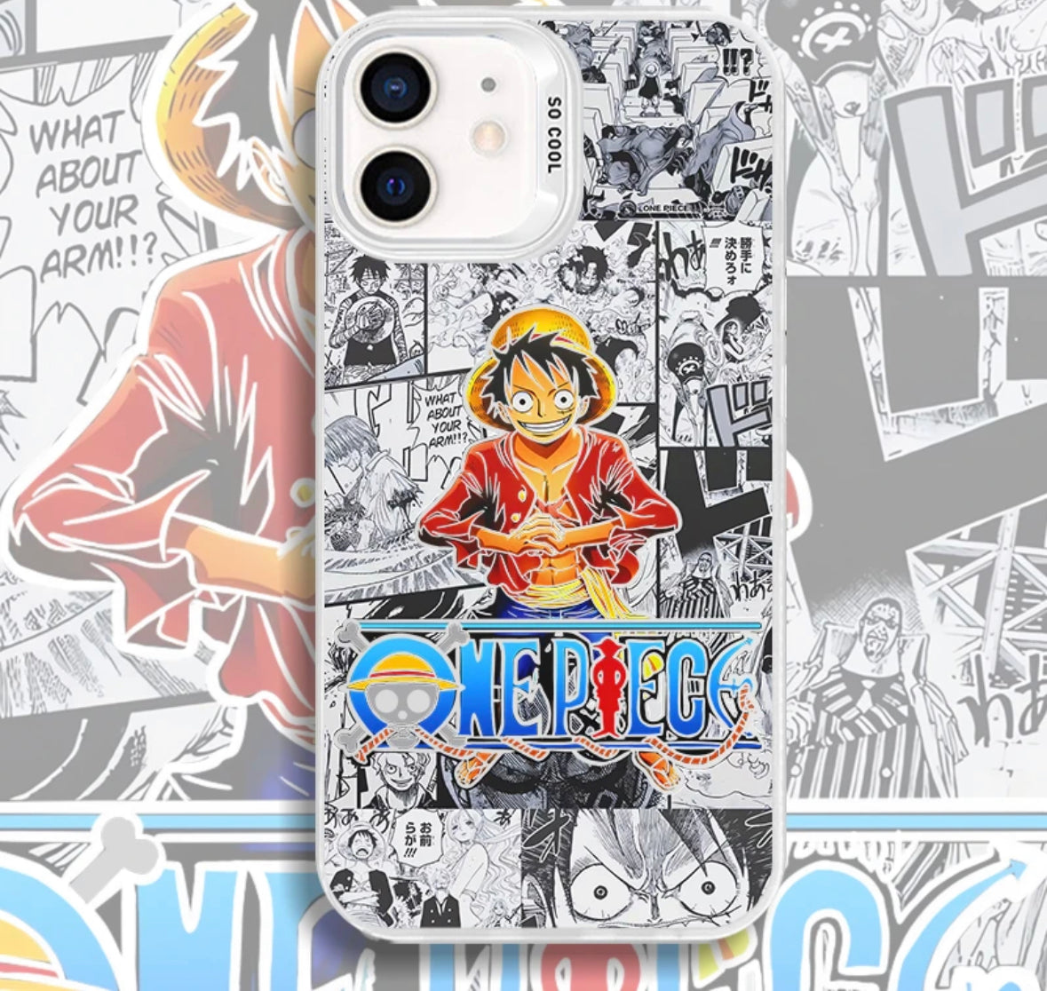 LUFFY - ONE PIECE MANGA PHONE CASE