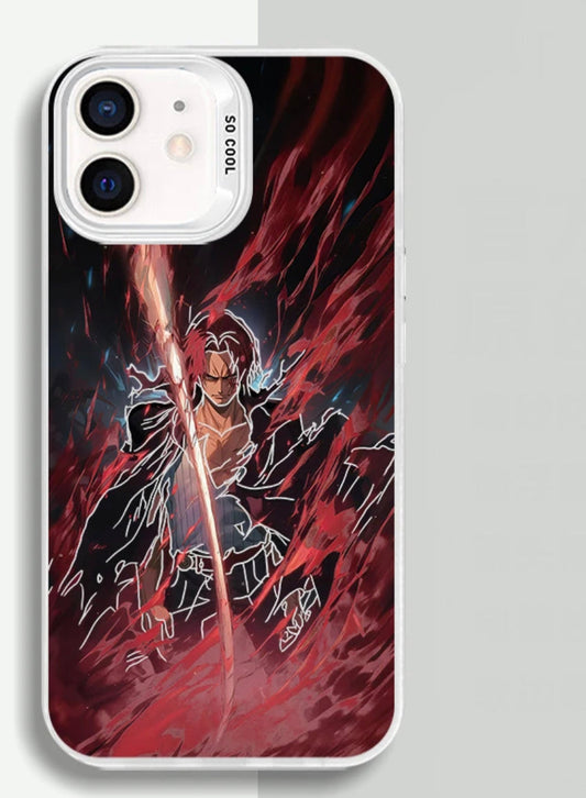 SHANKS HAKI SLICE RED HAIR - ONE PIECE PHONE CASE