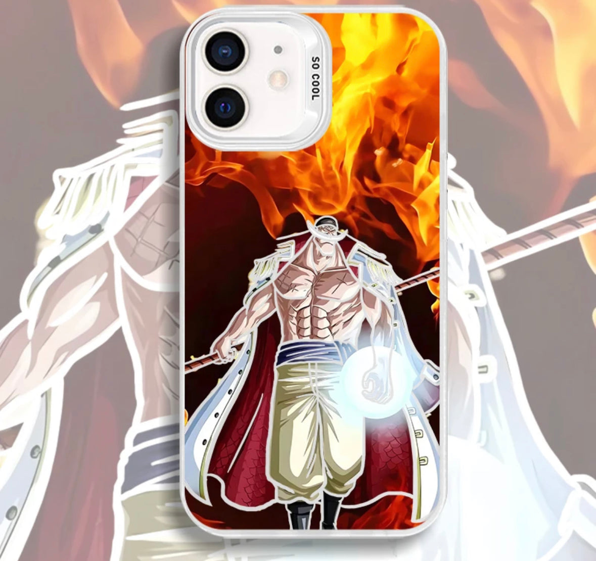 WHITE BEARD - ONE PIECE PHONE CASE